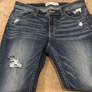 BKE Ripped Indigo Denim Jeans